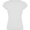 White - Back - Roly Womens-Ladies Belice T-Shirt