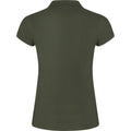 Venture Green - Back - Roly Womens-Ladies Star Polo Shirt