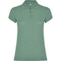 Dark Mint - Front - Roly Womens-Ladies Star Polo Shirt