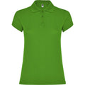 Grass Green - Front - Roly Womens-Ladies Star Polo Shirt