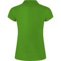 Grass Green - Back - Roly Womens-Ladies Star Polo Shirt