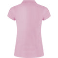 Light Pink - Back - Roly Womens-Ladies Star Polo Shirt