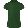 Bottle Green - Back - Roly Womens-Ladies Star Polo Shirt