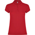 Red - Front - Roly Womens-Ladies Star Polo Shirt