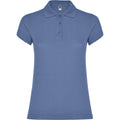 Riviera Blue - Front - Roly Womens-Ladies Star Polo Shirt