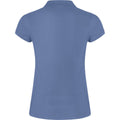 Riviera Blue - Back - Roly Womens-Ladies Star Polo Shirt