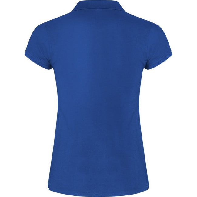 Royal Blue - Back - Roly Womens-Ladies Star Polo Shirt
