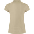 Sand - Back - Roly Womens-Ladies Star Polo Shirt