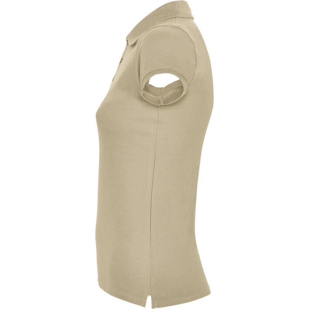 Sand - Lifestyle - Roly Womens-Ladies Star Polo Shirt
