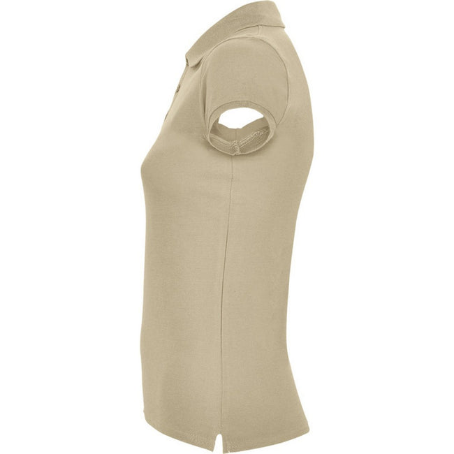 Sand - Lifestyle - Roly Womens-Ladies Star Polo Shirt