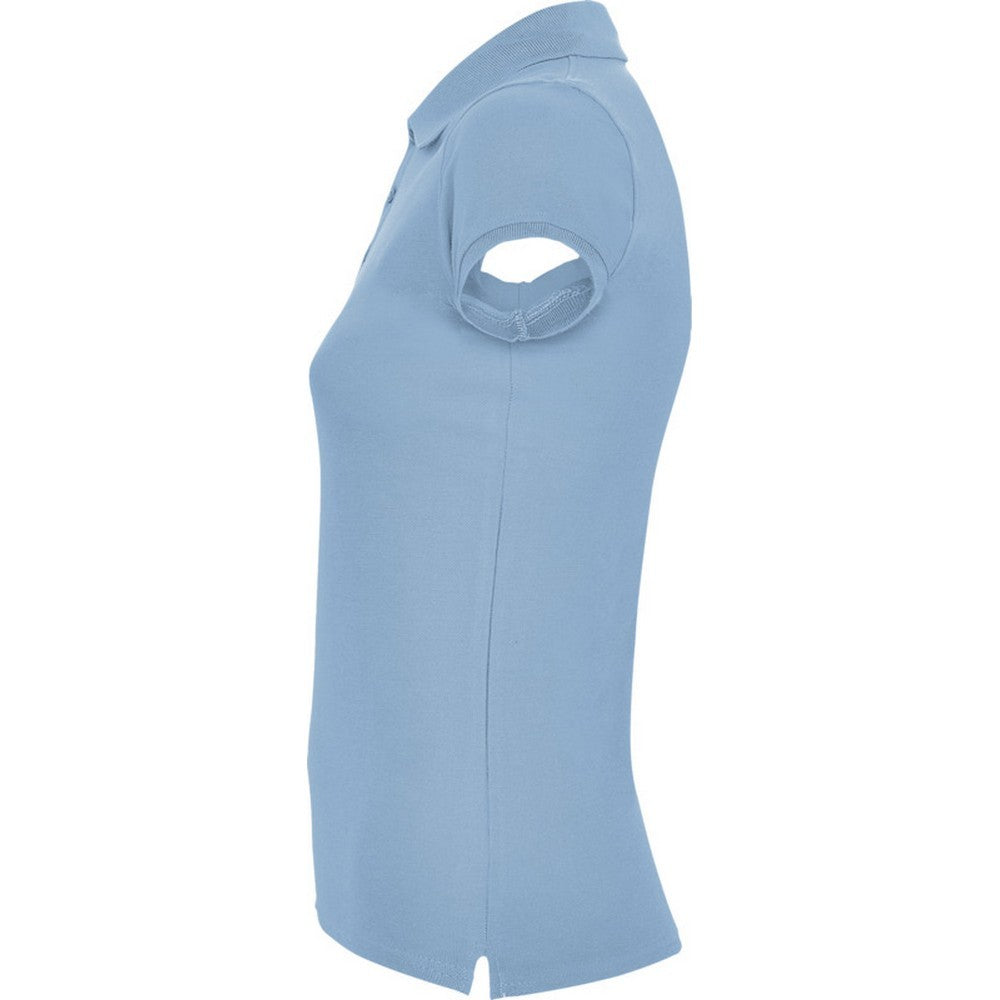 Sky Blue - Lifestyle - Roly Womens-Ladies Star Polo Shirt