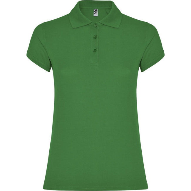 Tropical Green - Front - Roly Womens-Ladies Star Polo Shirt