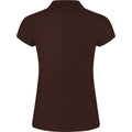 Chocolate - Back - Roly Womens-Ladies Star Polo Shirt