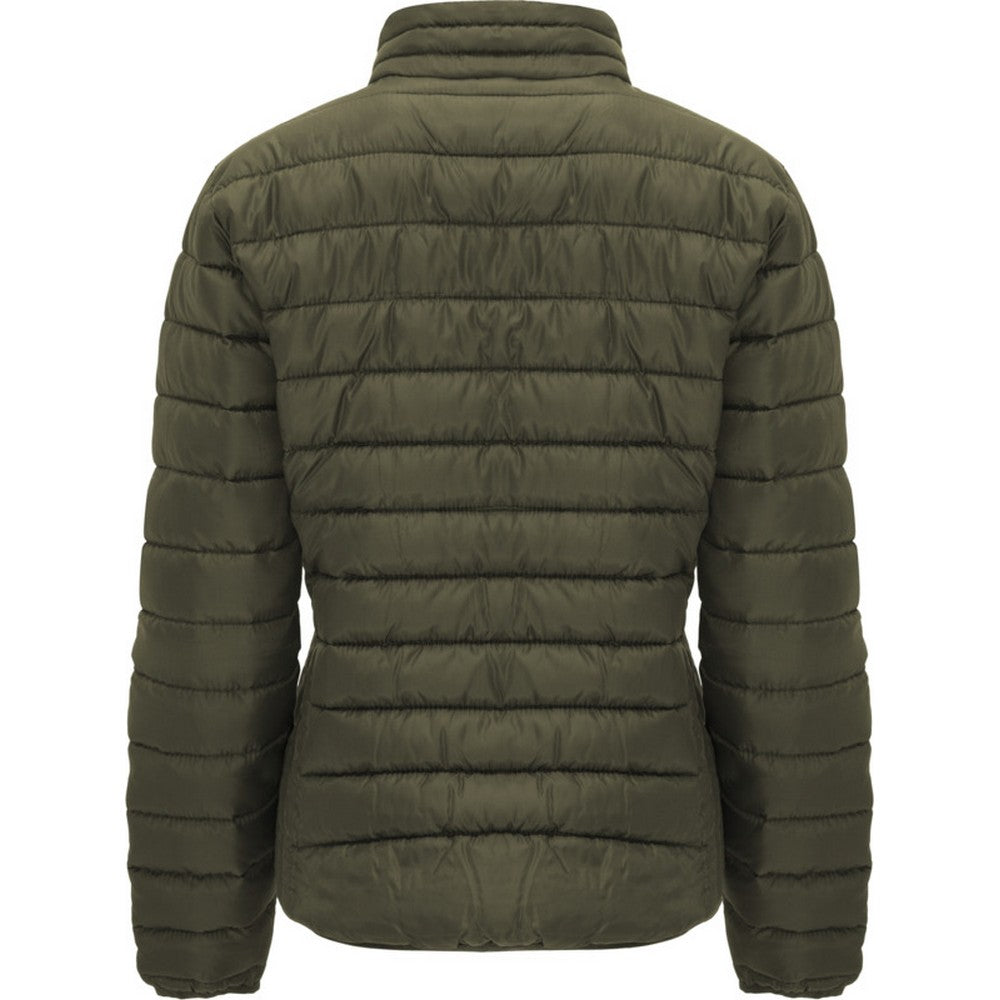 Military Green - Back - Roly Womens-Ladies Finland Insulated Jacket