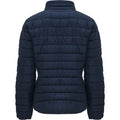Navy Blue - Back - Roly Womens-Ladies Finland Insulated Jacket