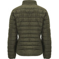 Military Green - Back - Roly Womens-Ladies Finland Insulated Jacket