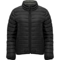 Solid Black - Front - Roly Womens-Ladies Finland Insulated Jacket