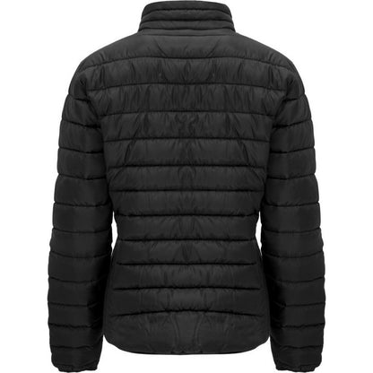 Solid Black - Back - Roly Womens-Ladies Finland Insulated Jacket