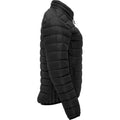 Solid Black - Side - Roly Womens-Ladies Finland Insulated Jacket