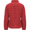 Red - Back - Roly Womens-Ladies Finland Insulated Jacket