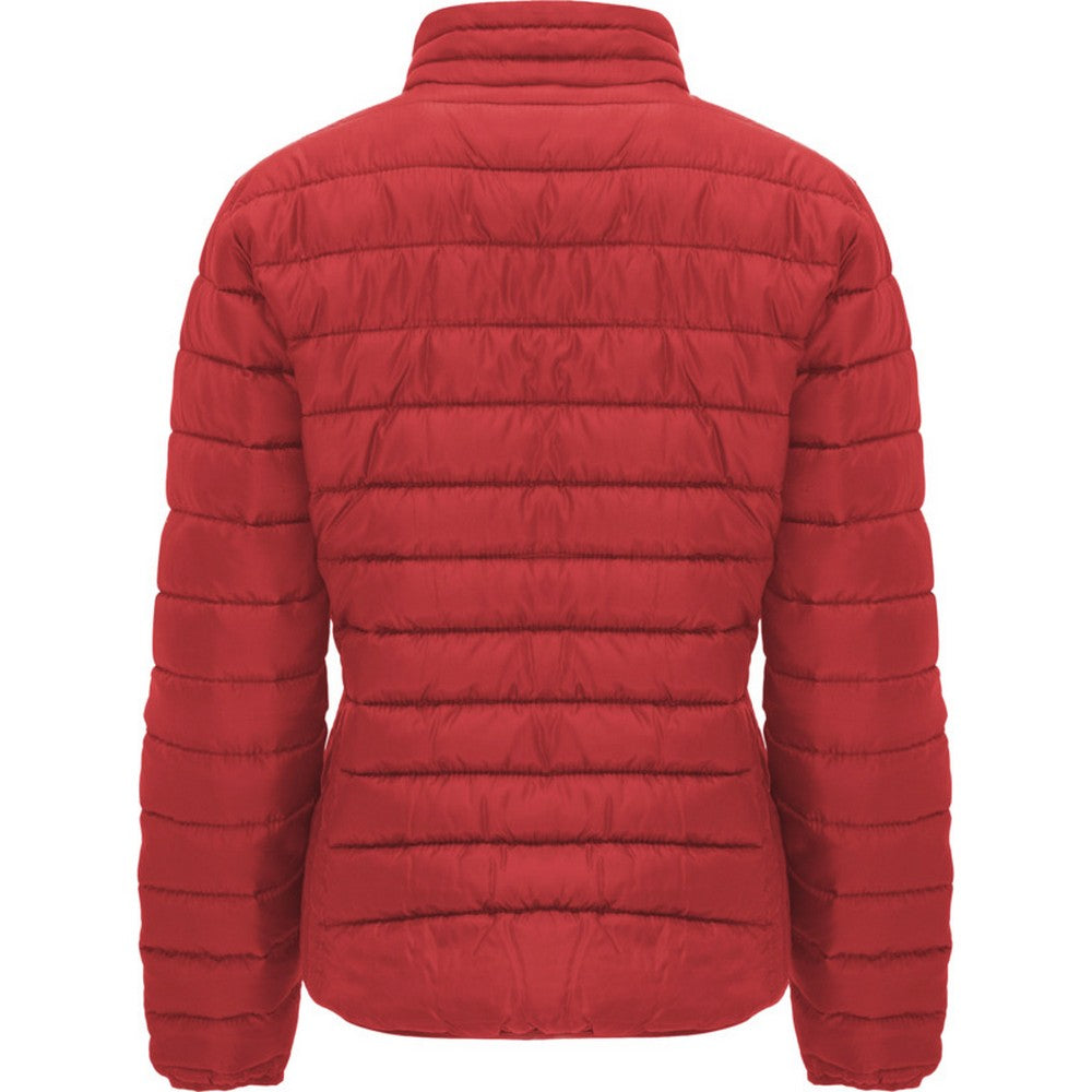 Red - Back - Roly Womens-Ladies Finland Insulated Jacket