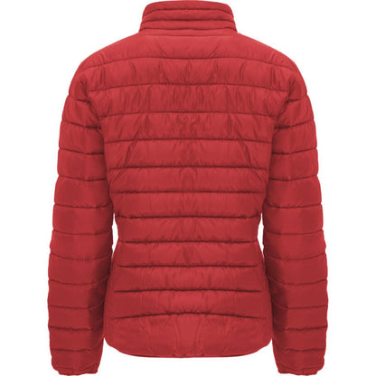 Red - Back - Roly Womens-Ladies Finland Insulated Jacket