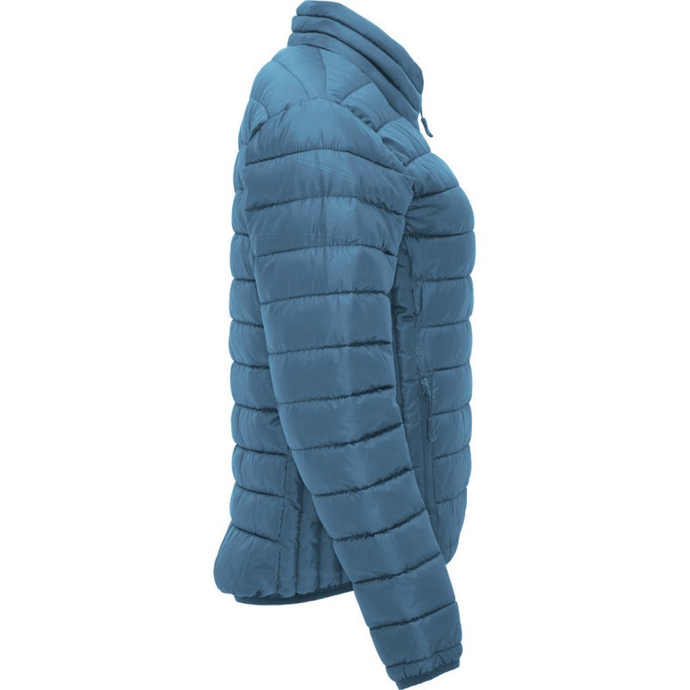Storm Blue - Side - Roly Womens-Ladies Finland Insulated Jacket