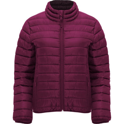 Plum Red - Front - Roly Womens-Ladies Finland Insulated Jacket