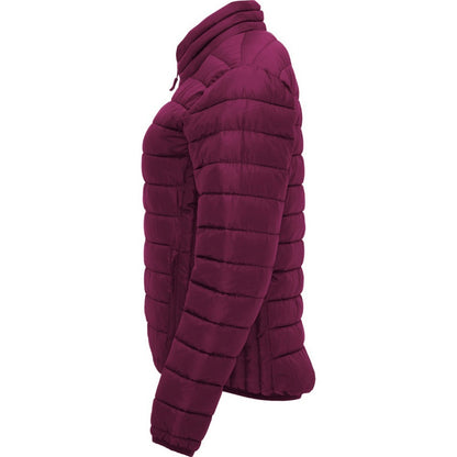 Plum Red - Lifestyle - Roly Womens-Ladies Finland Insulated Jacket