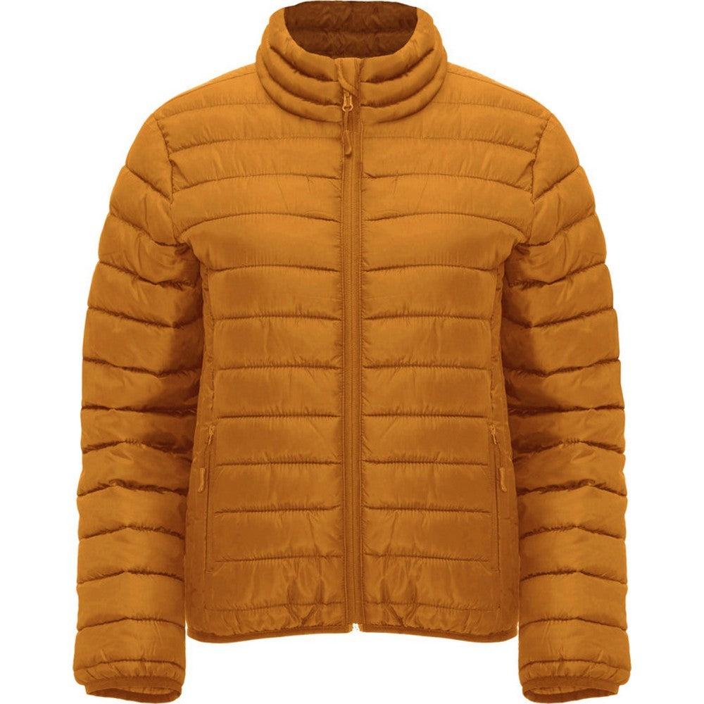 Curry Yellow - Front - Roly Womens-Ladies Finland Insulated Jacket