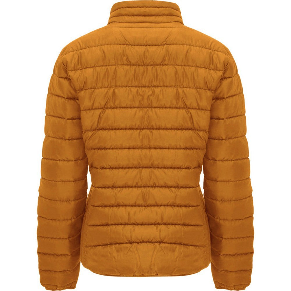 Curry Yellow - Back - Roly Womens-Ladies Finland Insulated Jacket