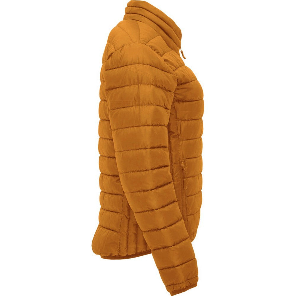 Curry Yellow - Side - Roly Womens-Ladies Finland Insulated Jacket