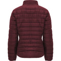 Garnet - Back - Roly Womens-Ladies Finland Insulated Jacket