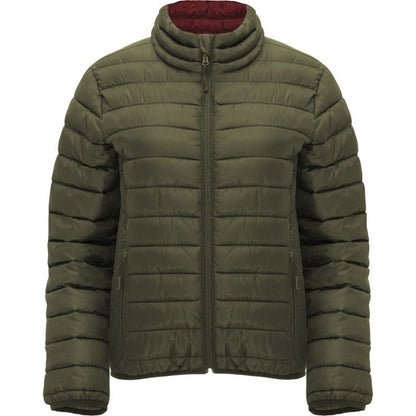 Military Green - Front - Roly Womens-Ladies Finland Insulated Jacket