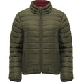 Military Green - Front - Roly Womens-Ladies Finland Insulated Jacket