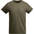 Military Green - Front - Roly Childrens-Kids Breda T-Shirt