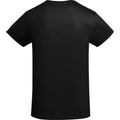 Solid Black - Back - Roly Childrens-Kids Breda T-Shirt