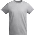 Grey Marl - Front - Roly Childrens-Kids Breda T-Shirt