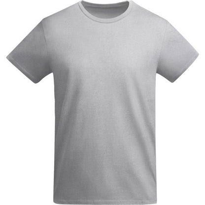 Grey Marl - Front - Roly Childrens-Kids Breda T-Shirt