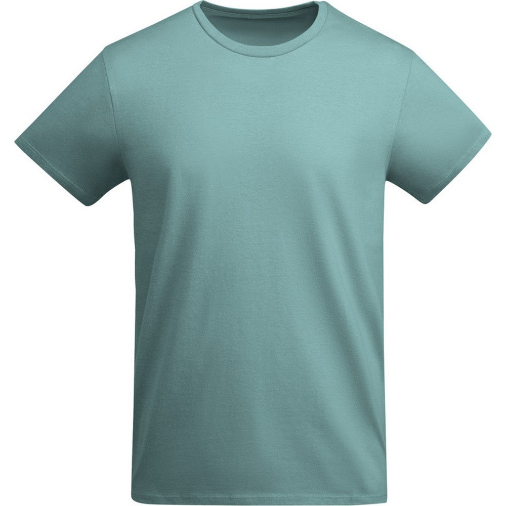 Dusty Blue - Front - Roly Childrens-Kids Breda T-Shirt