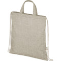 Natural - Back - Pheebs Polycotton Drawstring Bag