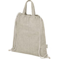 Natural - Side - Pheebs Polycotton Drawstring Bag