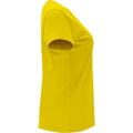 Yellow - Side - Roly Womens-Ladies Capri Short-Sleeved T-Shirt