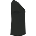 Dark Lead - Side - Roly Womens-Ladies Capri Short-Sleeved T-Shirt