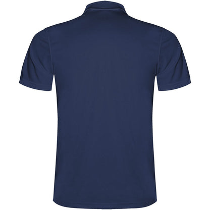 Navy Blue - Back - Roly Mens Monzha Short-Sleeved Polo Shirt