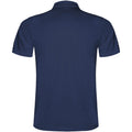 Navy Blue - Back - Roly Mens Monzha Short-Sleeved Polo Shirt