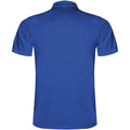 Royal Blue - Back - Roly Mens Monzha Short-Sleeved Polo Shirt