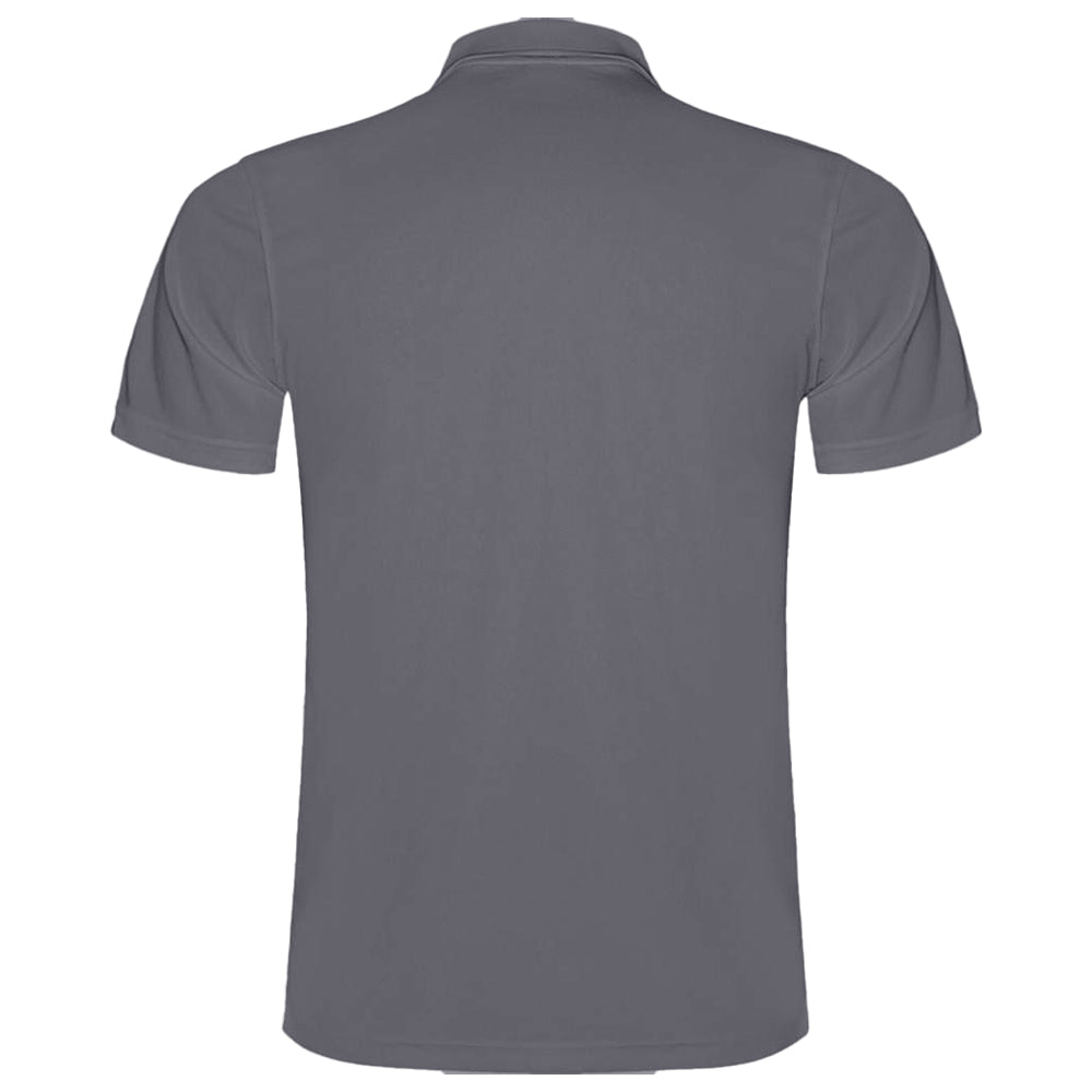 Lead - Back - Roly Mens Monzha Short-Sleeved Polo Shirt