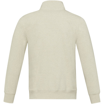 Oatmeal - Back - Elevate NXT Unisex Adult Galena Aware Recycled Aware Sweatshirt