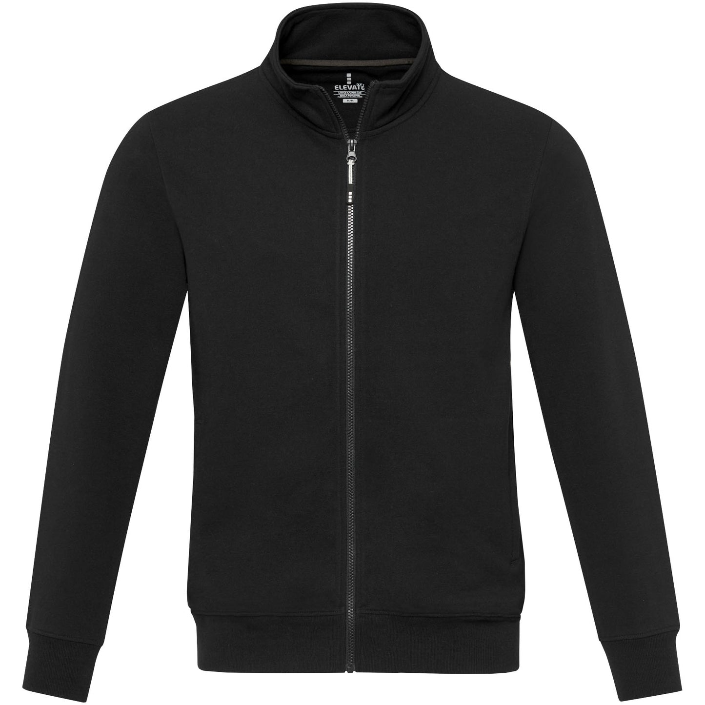 Solid Black - Front - Elevate NXT Unisex Adult Galena Aware Recycled Aware Sweatshirt